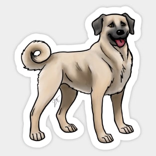 Dog - Anatolian Shepherd Kangal Shepherd Dog - Dun Sticker